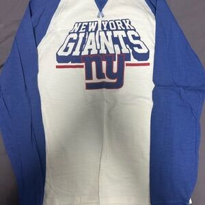 NY Giants Long Sleeve Junk Food shirt Medium